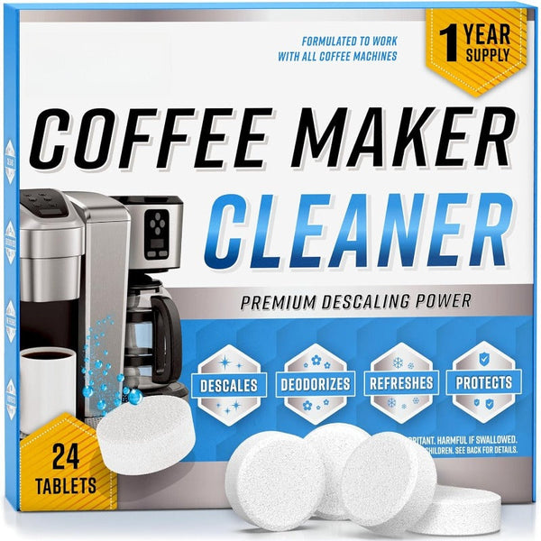 Coffee Maker Cleaning & Descaling Tablets